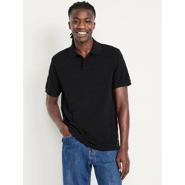 Classic Fit Pique Polo - BlackJack
