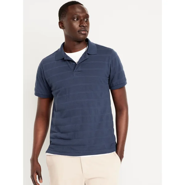 Classic Fit Pique Polo - Darkest Hour