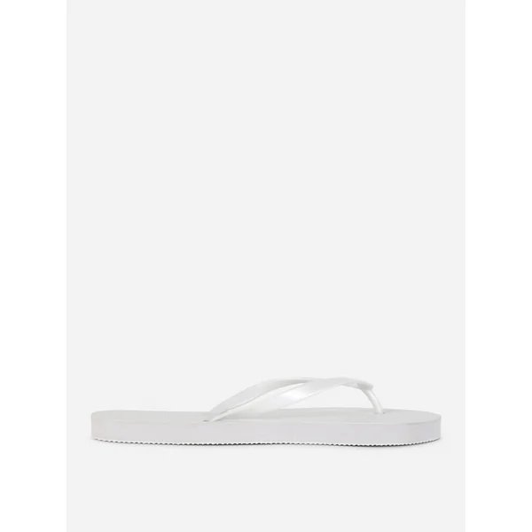 Classic Flip Flops - White