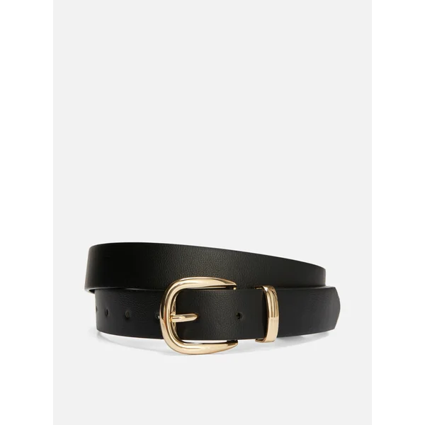 Classic Jeans Belt - Gold