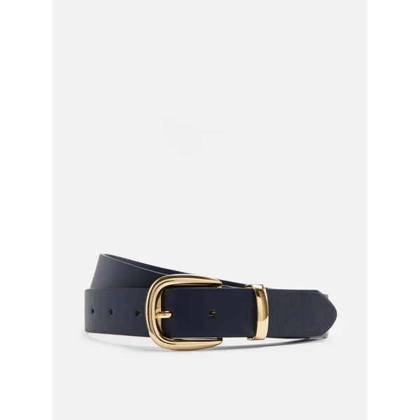 Classic Jeans Belt - Navy
