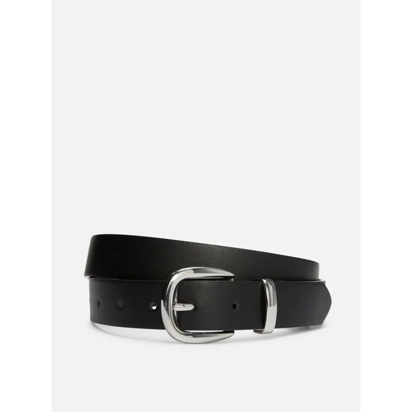 Classic Jeans Belt - Silver
