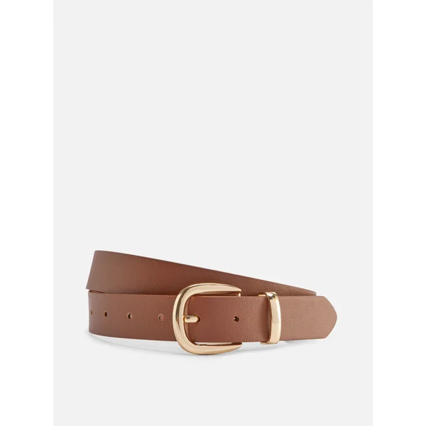 Classic Jeans Belt - Tan