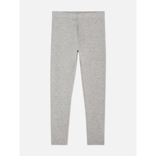 Classic Jersey Leggings - Gray Heather