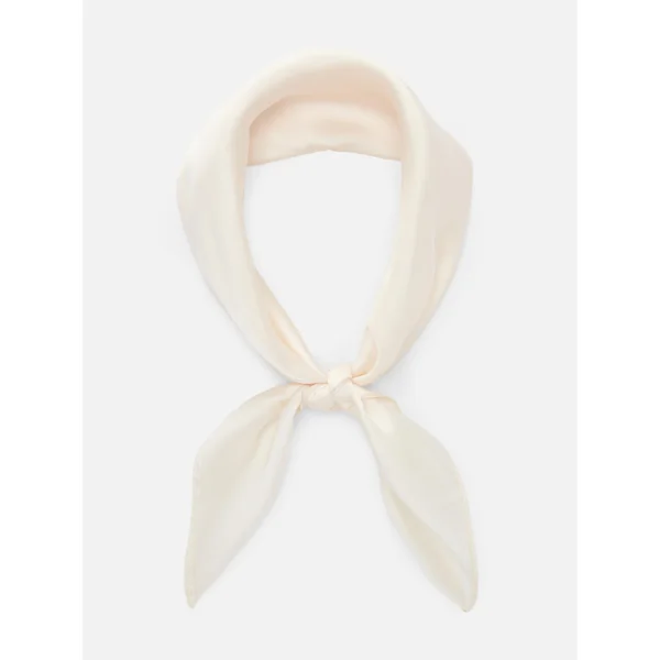 Classic Satin Scarf - Ivory