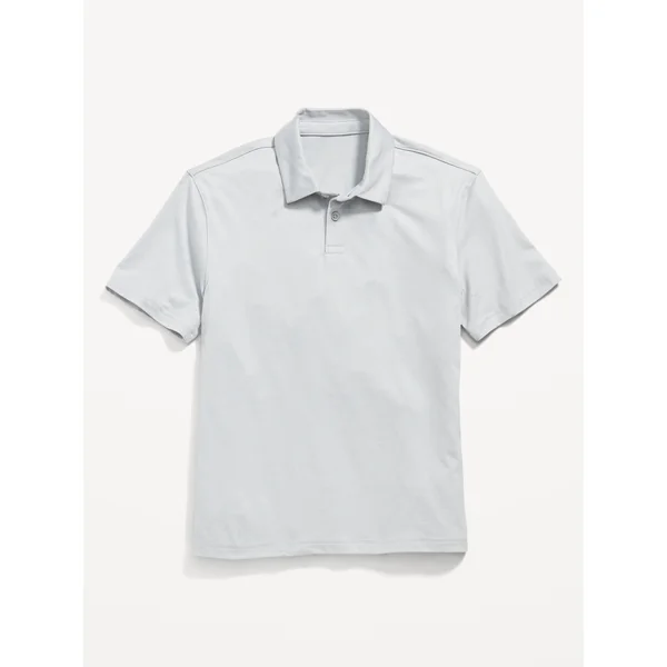 CloudMotion Performance Polo Shirt for Boys - Fog Wild