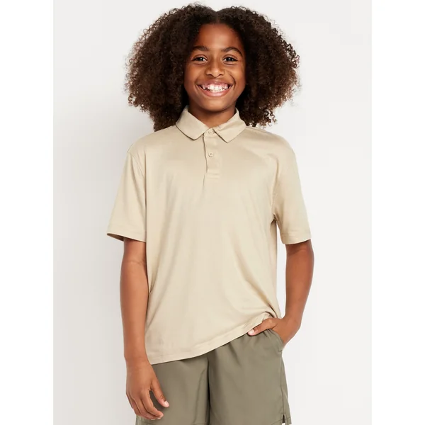 CloudMotion Performance Polo Shirt for Boys - PLUCKY WISHBONE