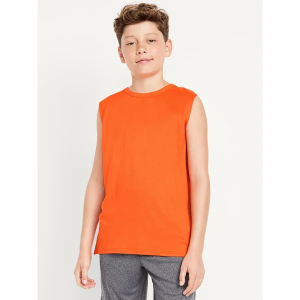 CloudMotion Performance Tank Top for Boys - Orange