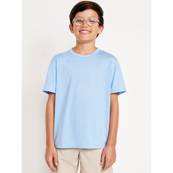 CloudMotion Performance T-Shirt for Boys - Cashmere Blue