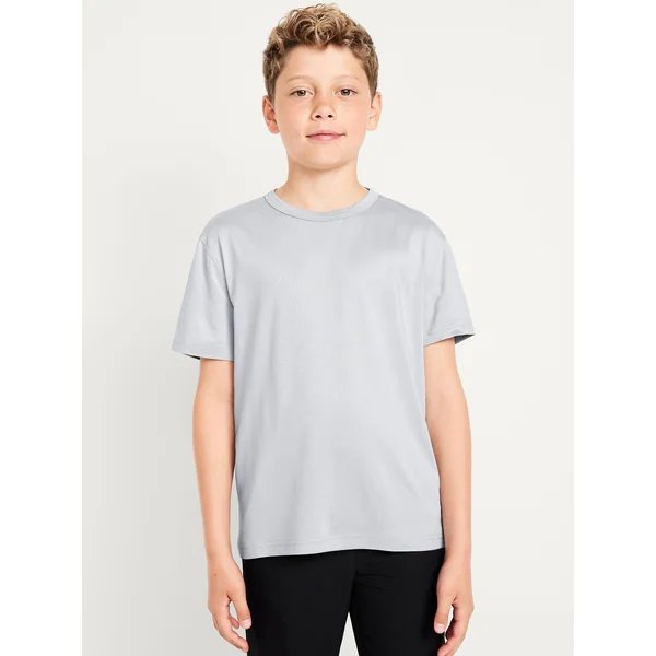 CloudMotion Performance T-Shirt for Boys - Cloud Cover
