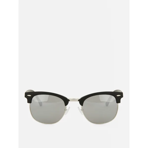 Clubmaster Sunglasses - Silver