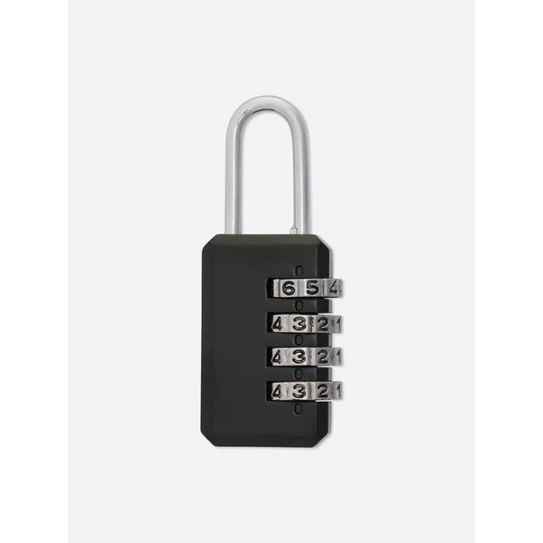 Combination Padlock - Black