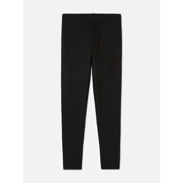 Cotton Rich Leggings - Black