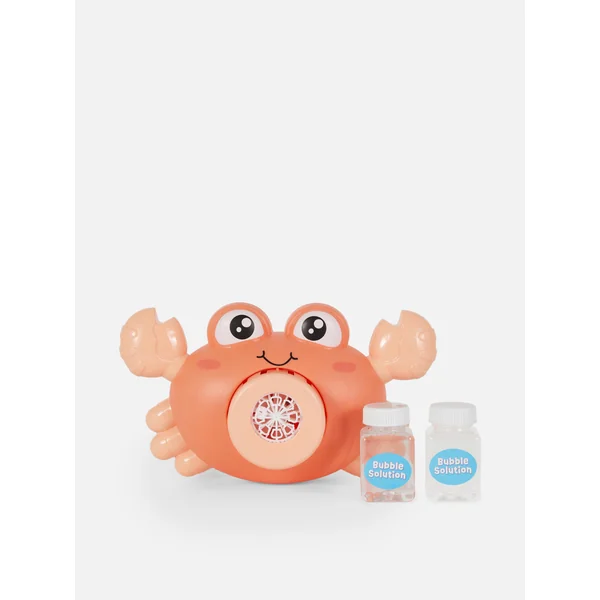 Crab Shaped Bubble Camera - Orange