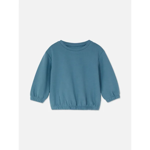 Crew Neck Sweatshirt - Blue