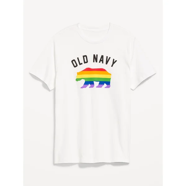 Crew-Neck Graphic T-Shirt - Born to Pride