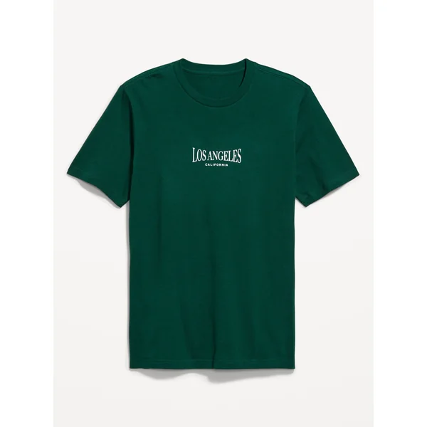 Crew-Neck Graphic T-Shirt - Los Angeles