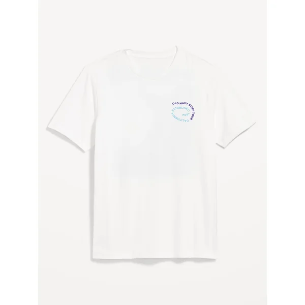 Crew-Neck Logo T-Shirt - Calla Lilies