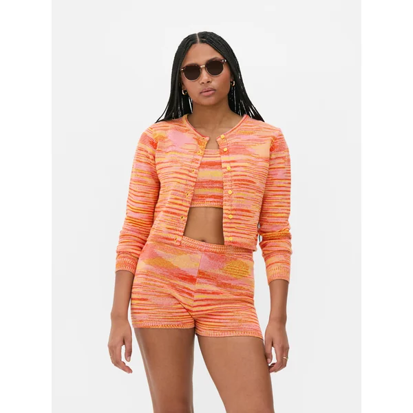 Cropped Cardigan - Multi