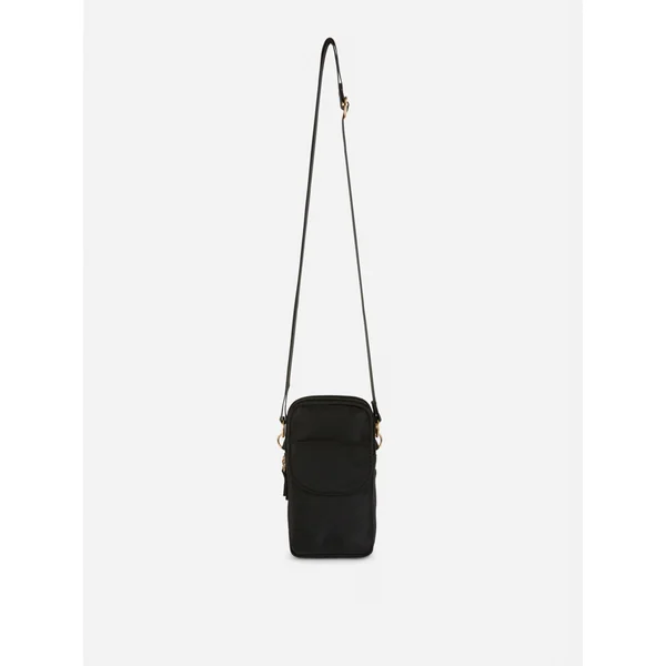 Crossbody Phone Pouch - Black