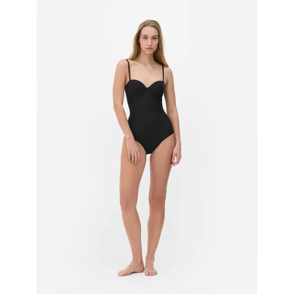 Cupped Bodysuit - Black