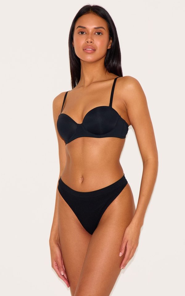 Black Multiway Underwired Bra