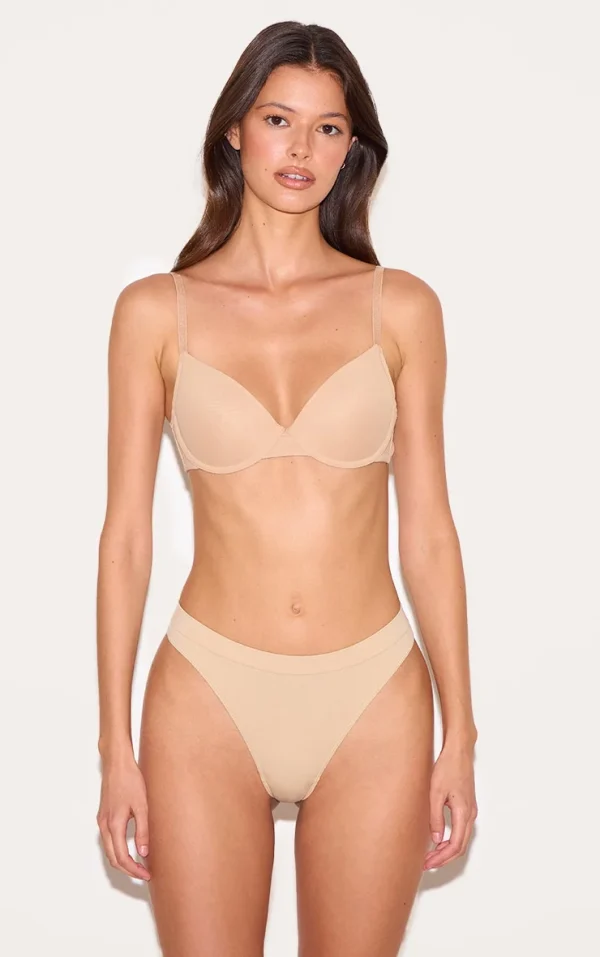 Nude Pack Of 5 Seamless Thong