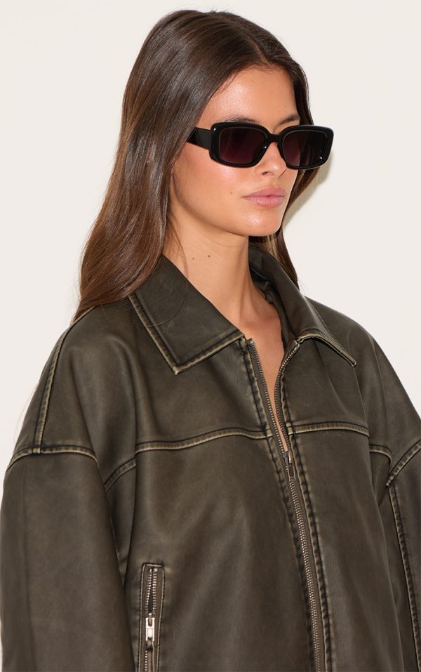 Black Square Sunglasses