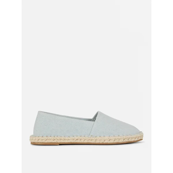 Denim Espadrilles - Blue