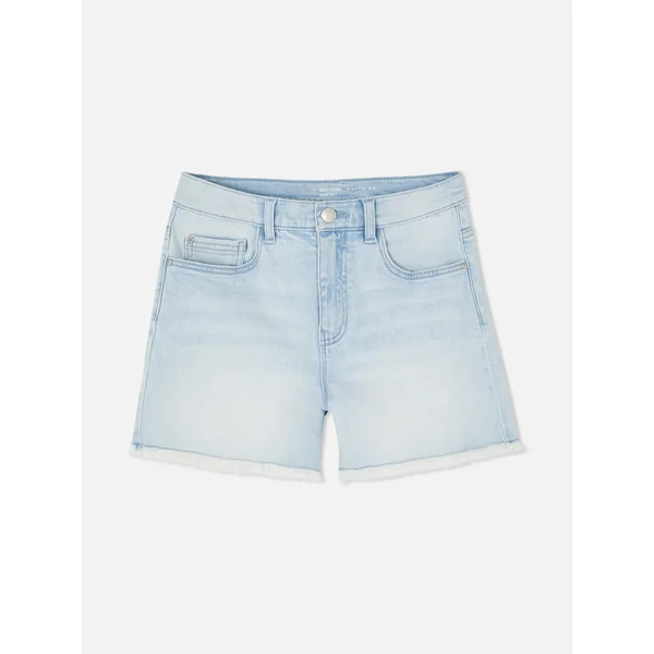 Denim Shorts - Light Blue