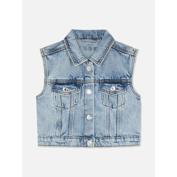 Denim Vest - Blue
