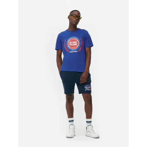 Detroit Pistons Graphic T-Shirt - Blue