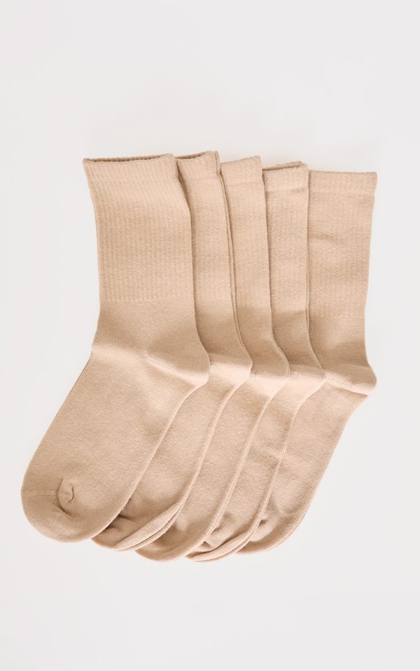 Sand Basic Sport Socks 5 Pack