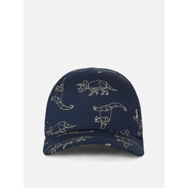 Dinosaur Baseball Cap - Navy
