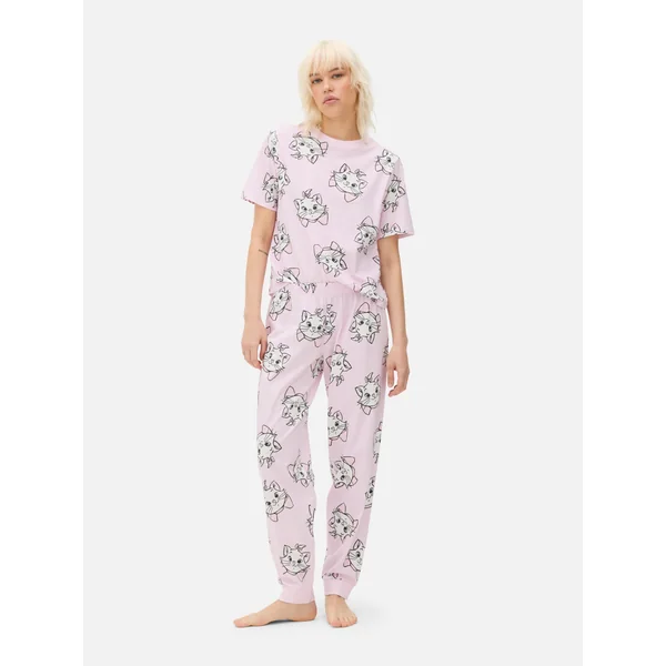 Disney Character Pajamas - Light Pink