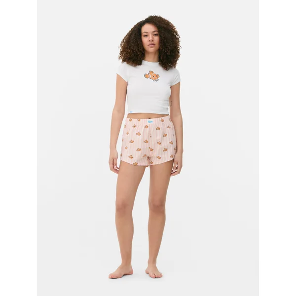 Disney Pixar's Finding Nemo Shorts Pajamas - Orange