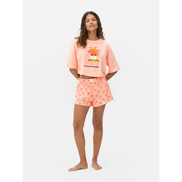 Disney Pixar’s Inside Out Shorts Pajamas - Orange