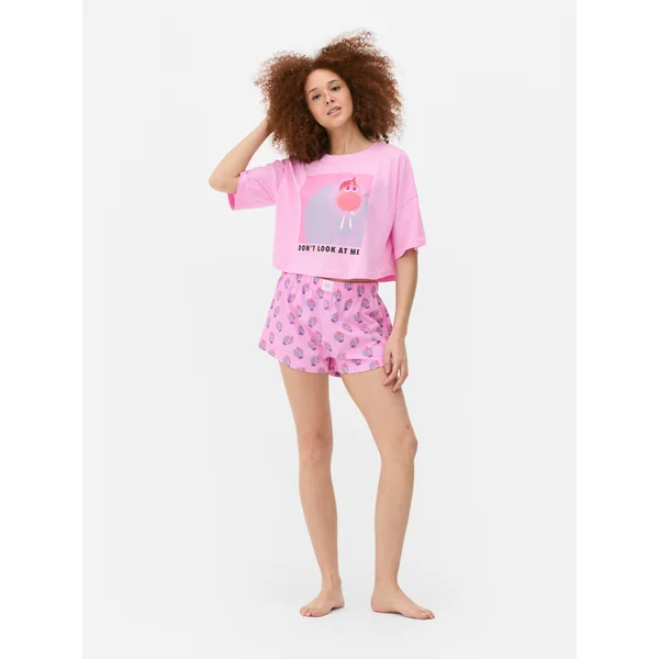 Disney Pixar’s Inside Out Shorts Pajamas - Pink