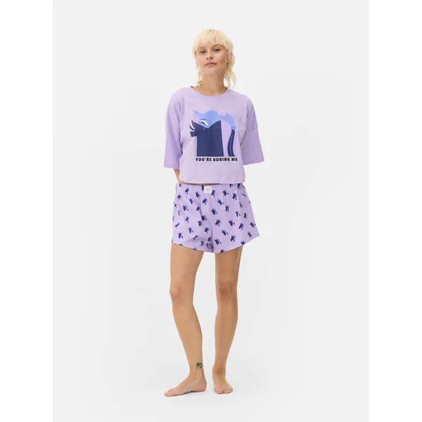 Disney Pixar’s Inside Out Shorts Pajamas - Purple