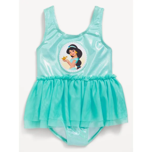 Disney© Ruffled One-Piece Swimsuit for Baby - Jasmine