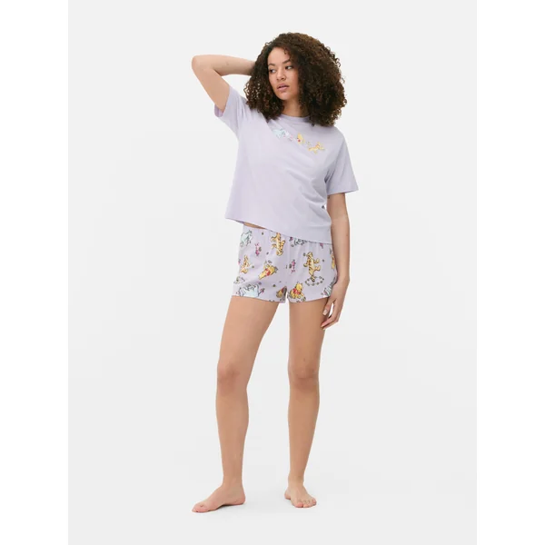 Disney Short Sleeve Pajama Set - Lilac