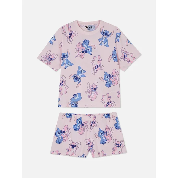 Disney Short Sleeve Pajama Set - Pink