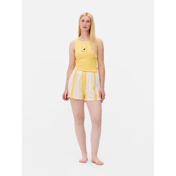 Disney Tank and Shorts Pajamas - Lemon