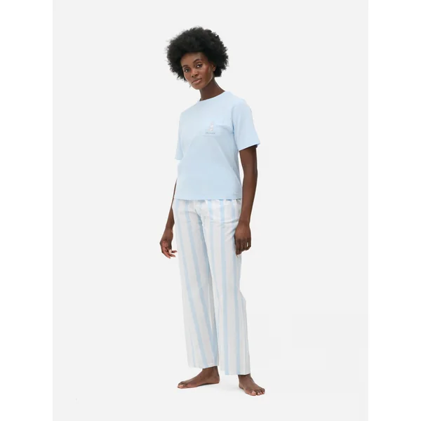 Disney T-Shirt and Pants Pajamas - Light Blue