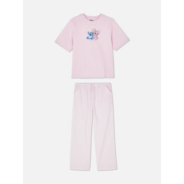 Disney T-Shirt and Pants Pajamas - Pink