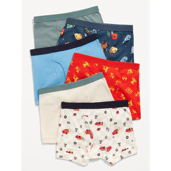 Disney/Pixar© Cars Boxer-Briefs Underwear 6-Pack for Toddler Boys - Disney Cars
