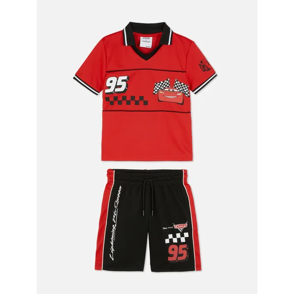 Disney's Cars T-Shirt and Shorts Set - Red