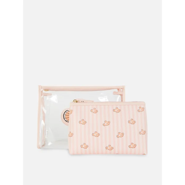 Disney’s Finding Nemo 2-in-1 Toiletry Bag Set - Coral
