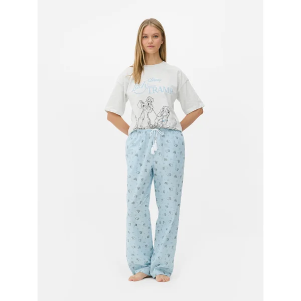 Disney's Lady and the Tramp Pajama Pants - Light Blue