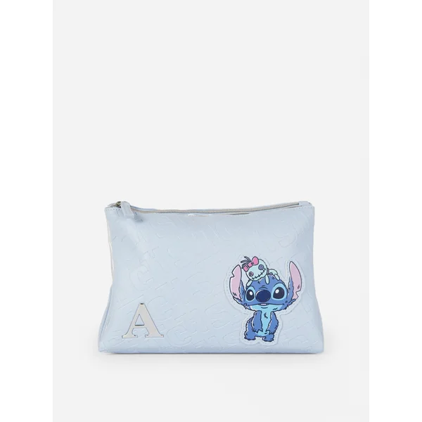 Disney's Lilo and Stitch Initial Makeup Bag - Blue